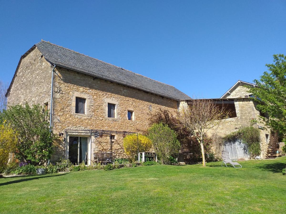 Hotel La Grange Du Rial Bournazel  Exterior foto